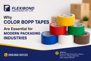 Why Color BOPP Tapes Are Essential for Modern Packaging Industries