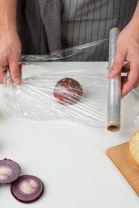 How does using Stretch Films for food packaging ensure freshness and protection?