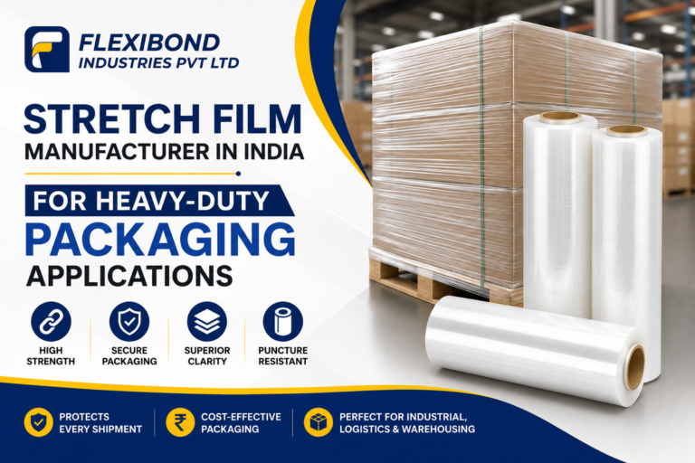 Stretch Film Manufacturer in India for Heavy-Duty Packaging Applications