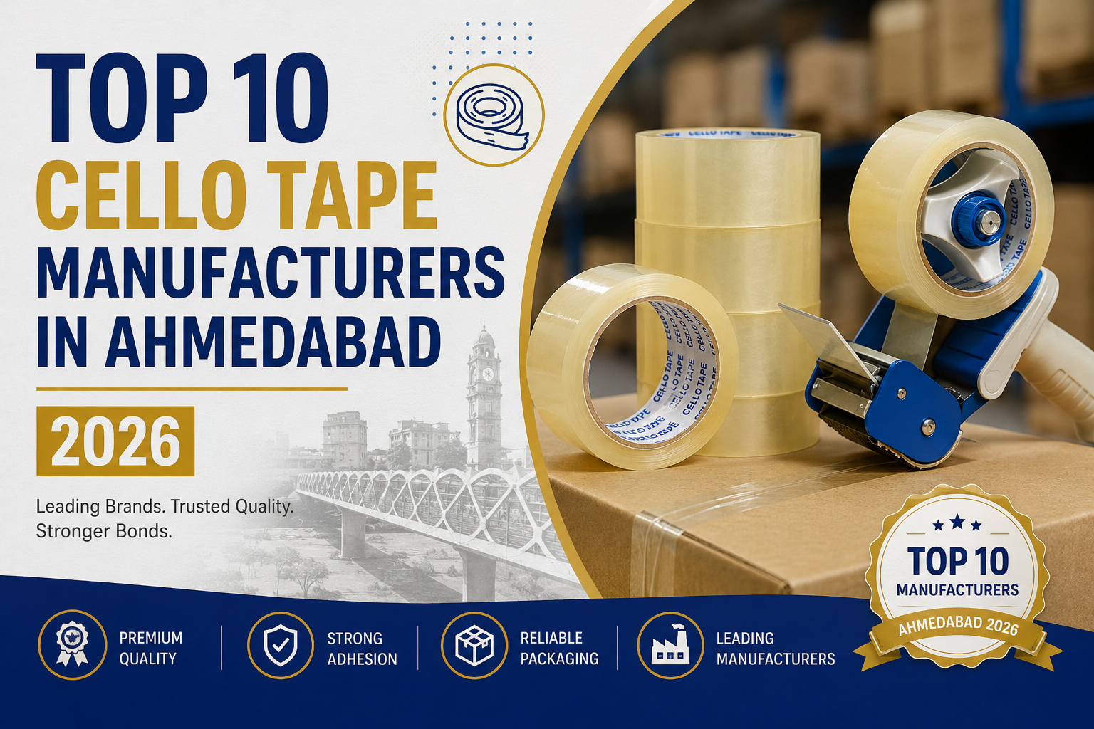 Cello tape manufacturer in Gujarat