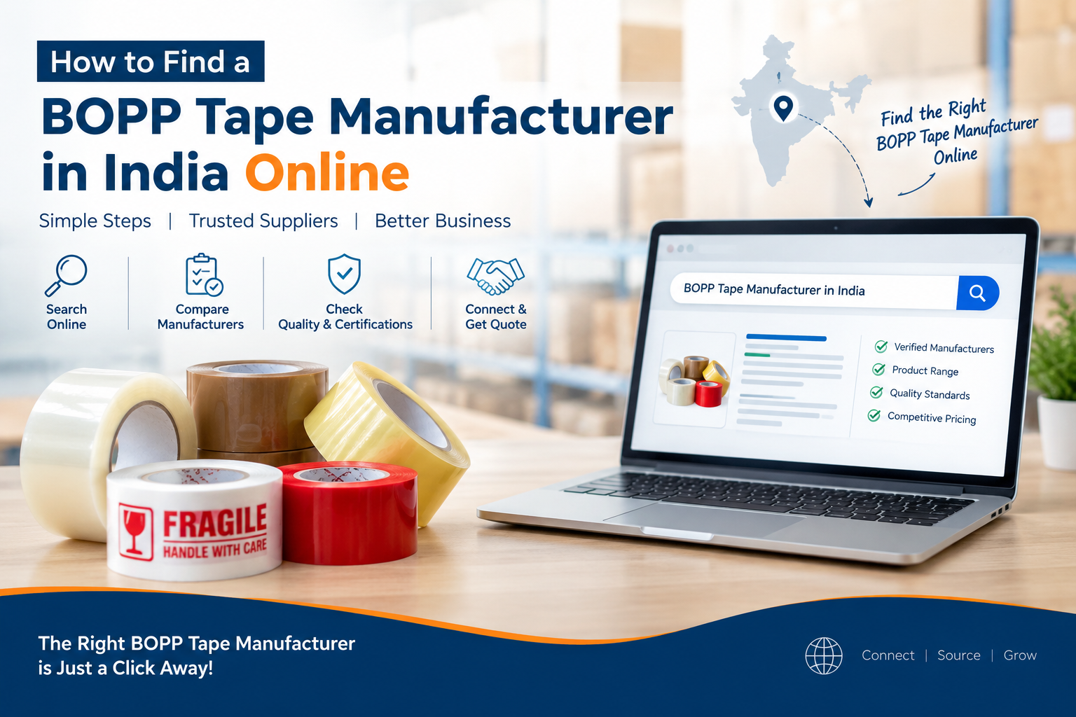 BOPP Tape Manufacturer in India